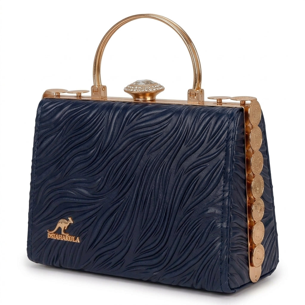 Elegant Handbag with Coin Detail – Stylish Fashion Handbag for Women, Everyday Carry Purse - Black